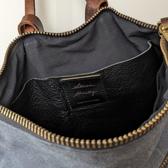 Eleven Thirty Melissa Convertible Backpack (navy/tan) - Picture 2 of 6